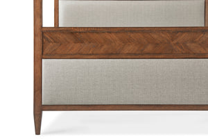 Theodore Alexander Nova Canopy Bed King / Dusk – detail