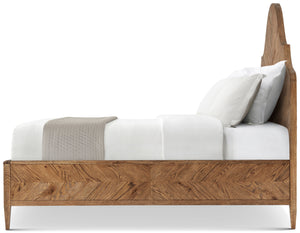 Theodore Alexander Nova Bed California King / Dawn – side view