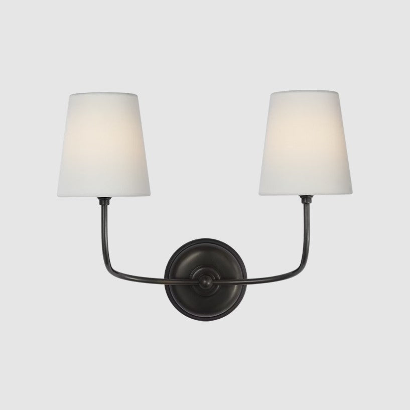 Vendome 16" Cordless Double Sconce