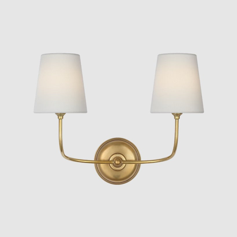 Vendome 16" Cordless Double Sconce