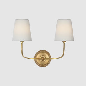 Vendome 16" Cordless Double Sconce