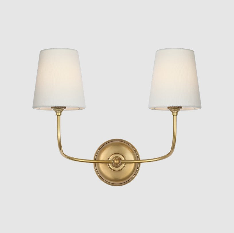 Vendome 16" Cordless Double Sconce