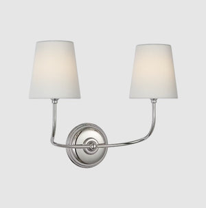 Vendome 16" Cordless Double Sconce