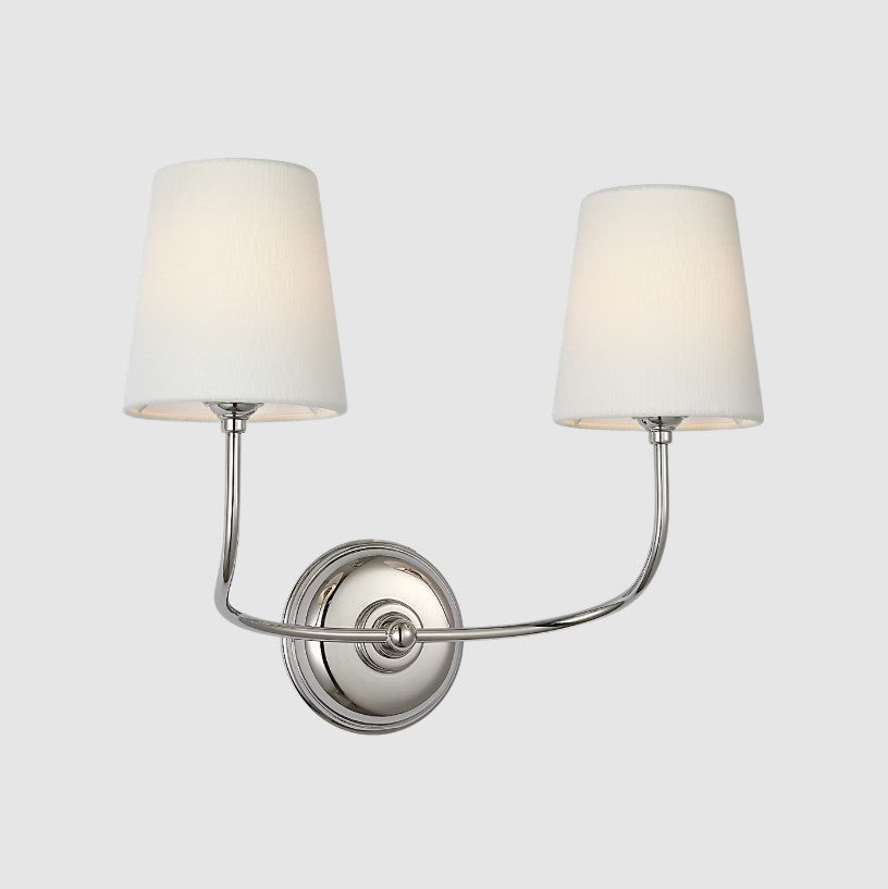 Vendome 16" Cordless Double Sconce