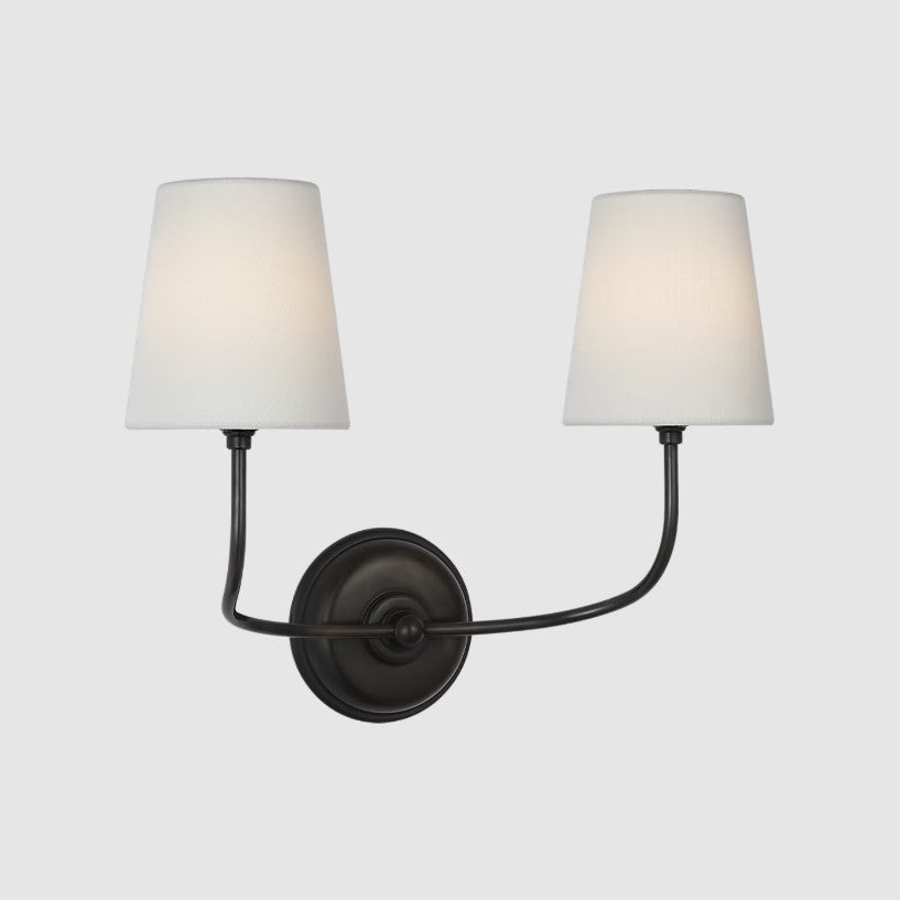 Vendome 16" Cordless Double Sconce