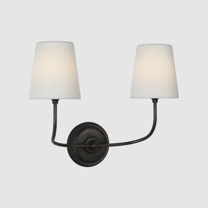 Vendome 16" Cordless Double Sconce
