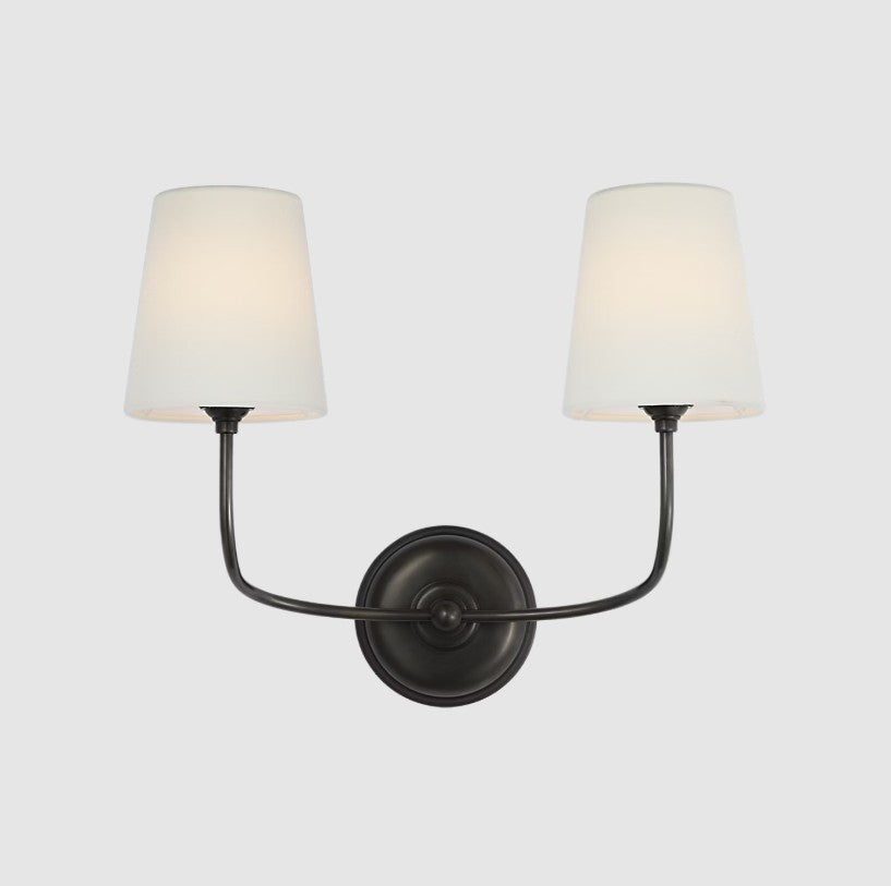 Vendome 16" Cordless Double Sconce