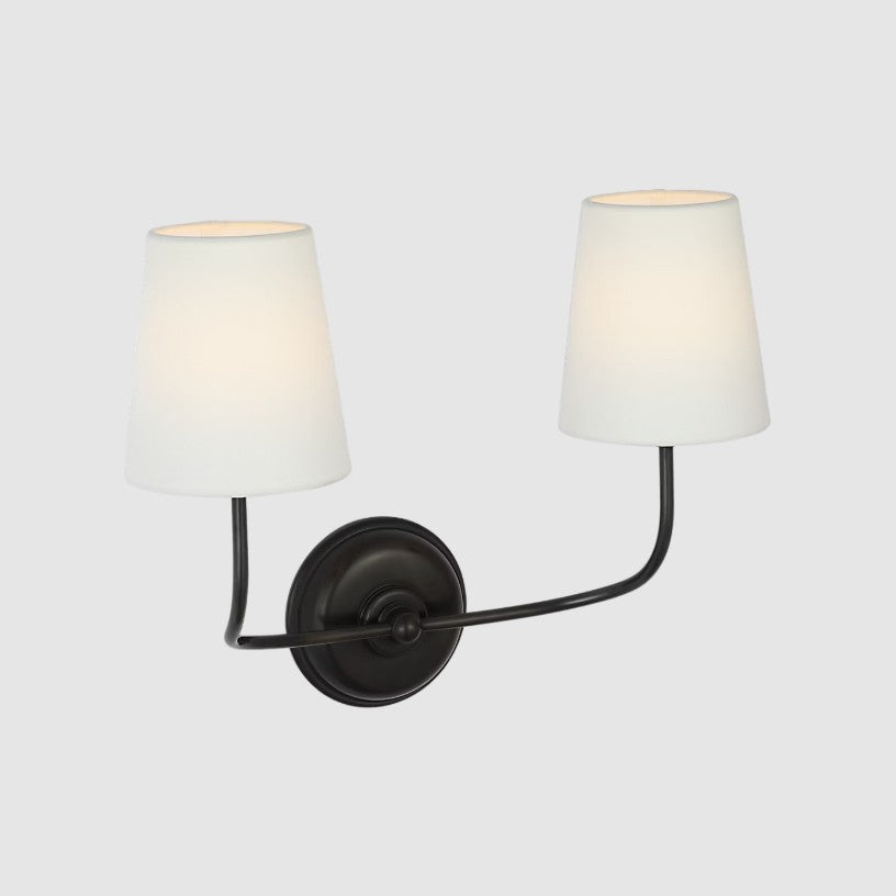 Vendome 16" Cordless Double Sconce