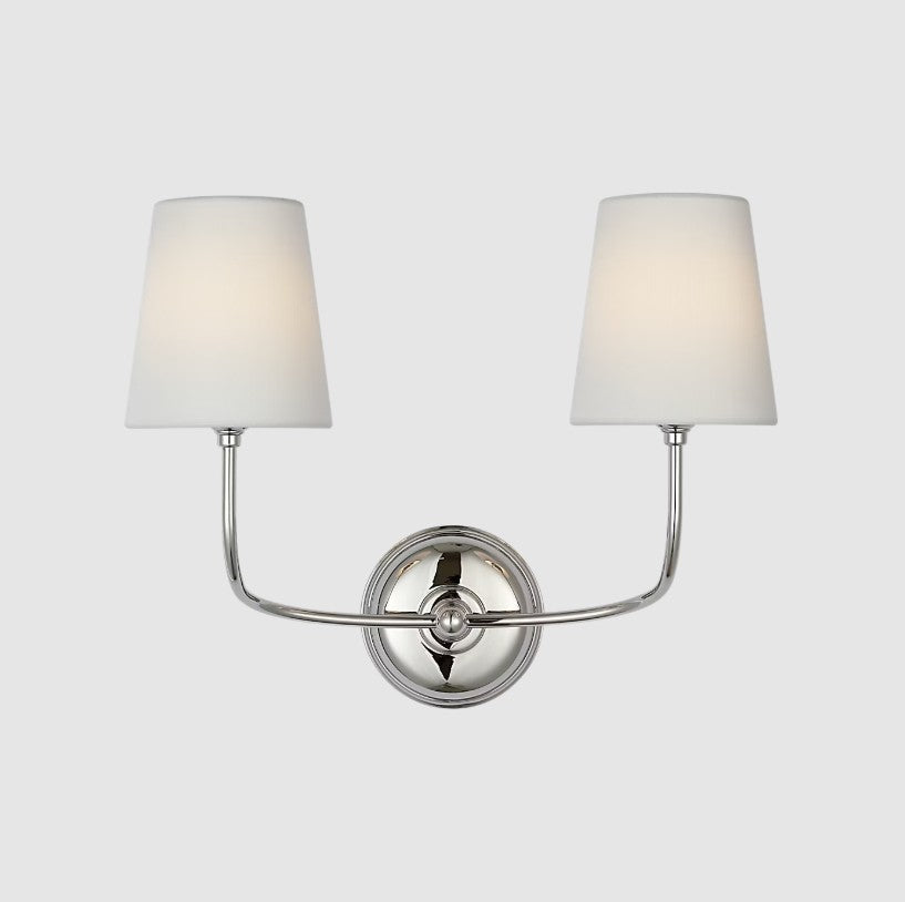 Vendome 16" Cordless Double Sconce