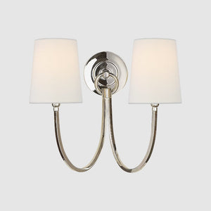 Reed Double Sconce