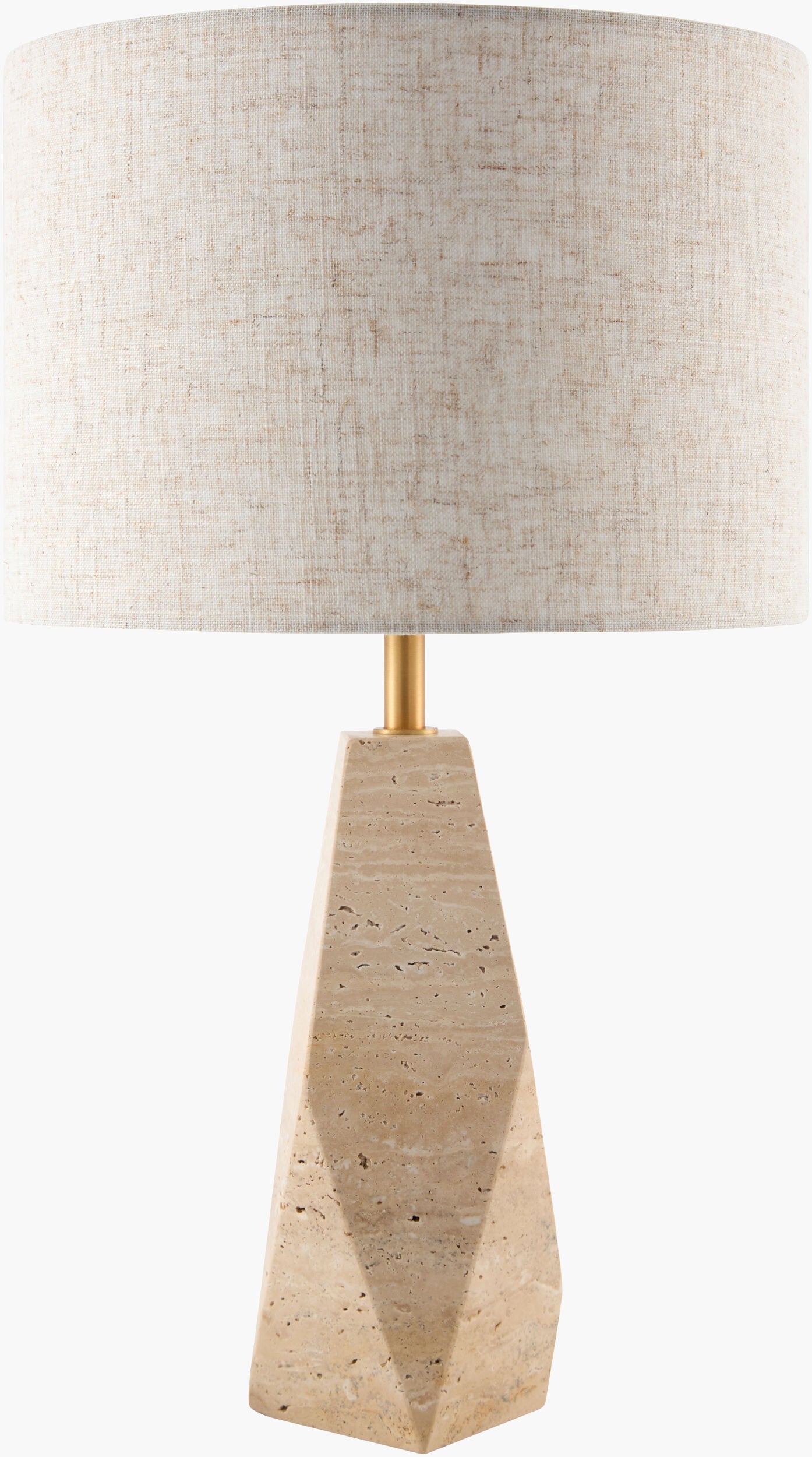 Tarnu Accent Table Lamp Faceted (20" H) – front view