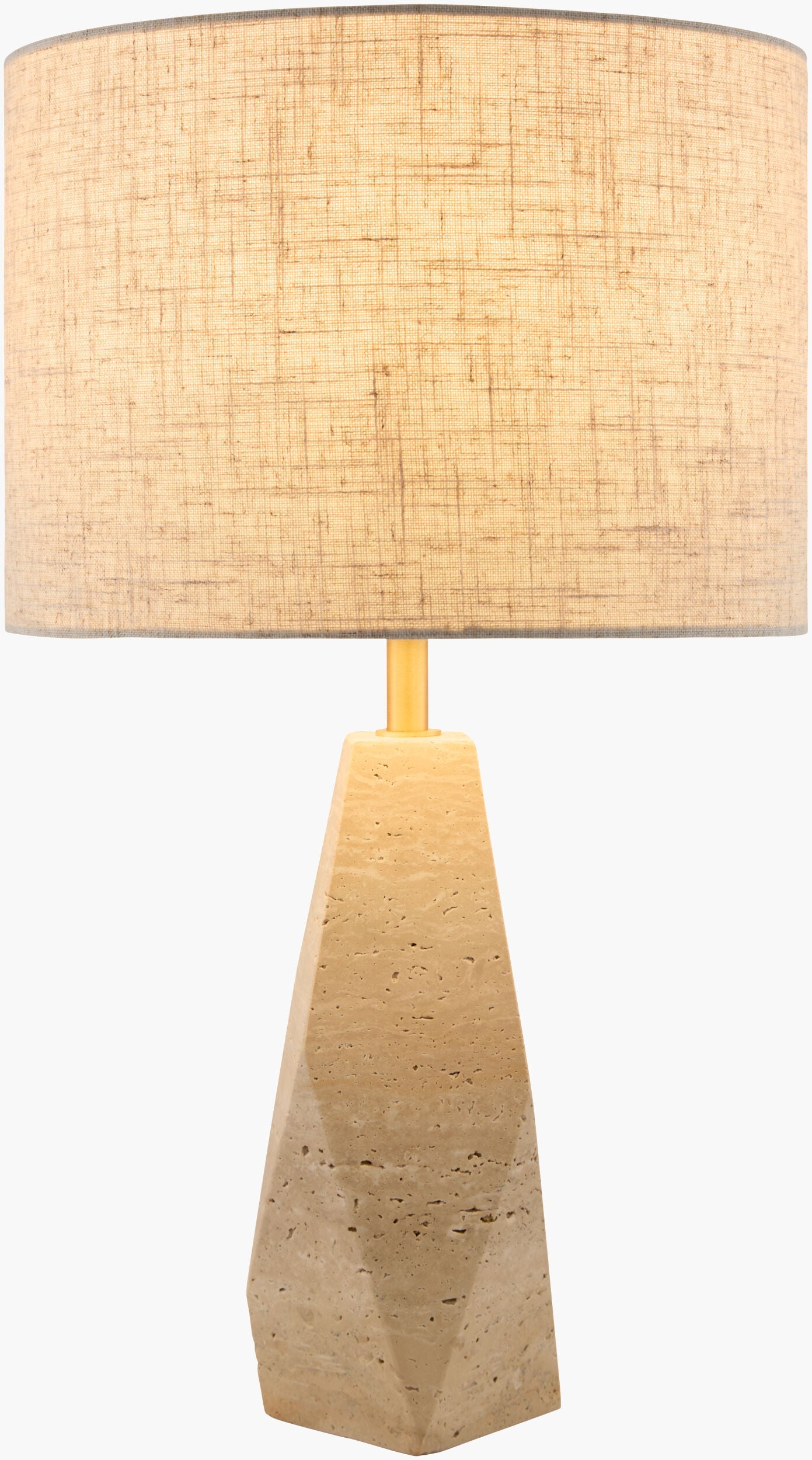 Tarnu Accent Table Lamp Faceted (20" H) – detail