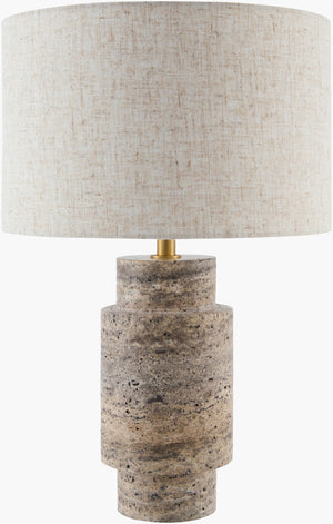 Taven Accent Table Lamp Gray – front view