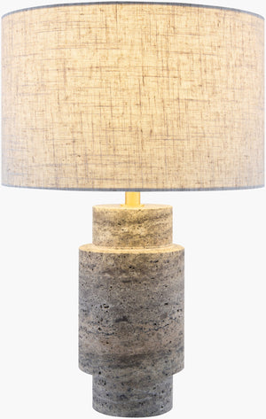 Taven Accent Table Lamp Gray – detail