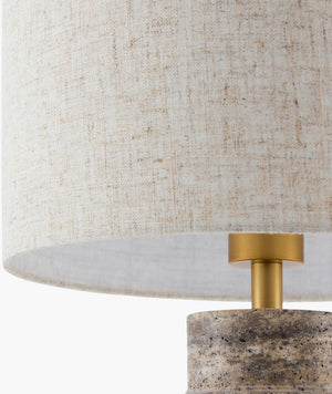 Taven Accent Table Lamp Gray – detail