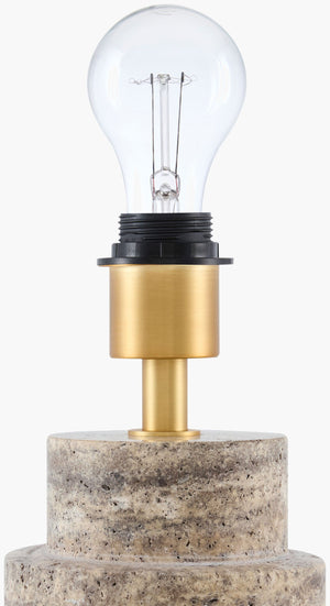 Taven Accent Table Lamp Gray – detail