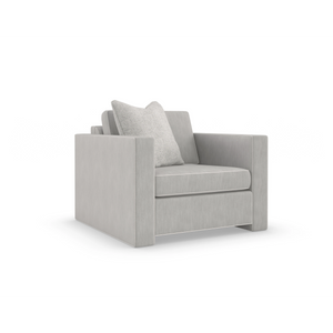 Caracole Welt Played Accent Chair – front view