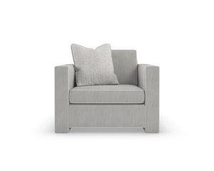 Caracole Welt Played Accent Chair – angle view