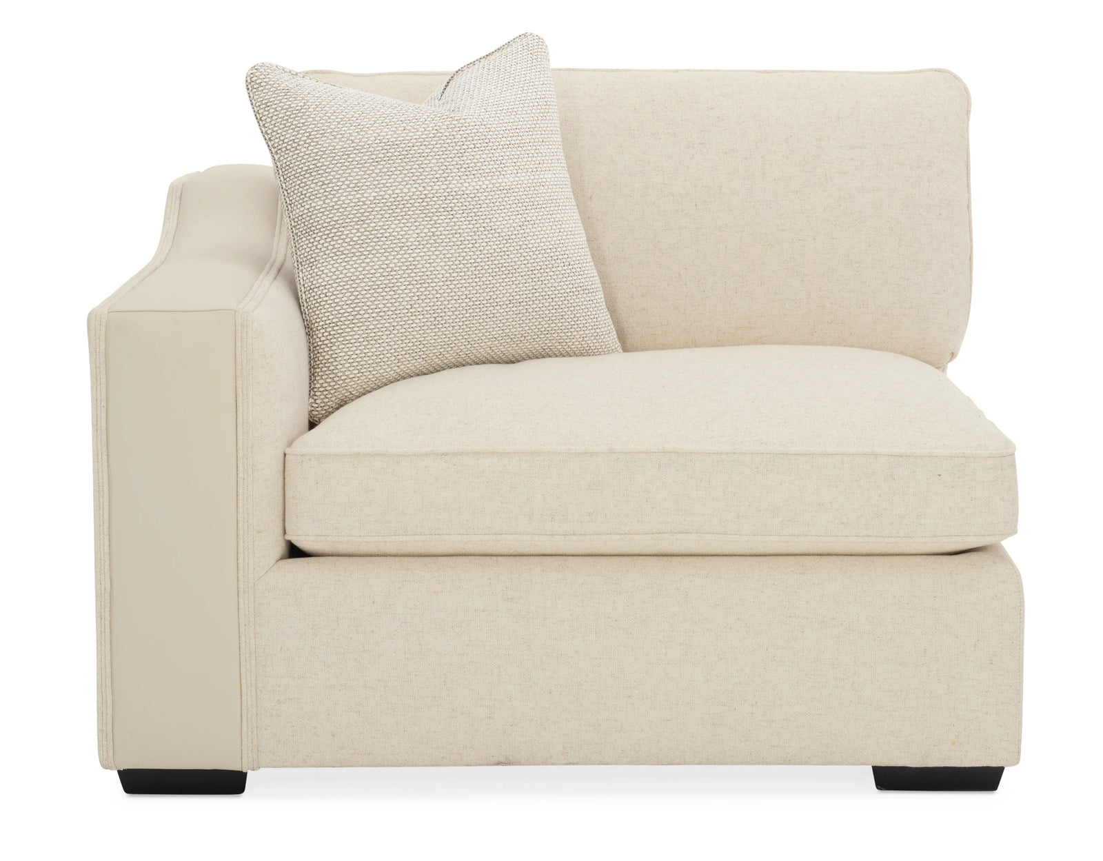 Caracole Back On Track Sectional Components – angle view