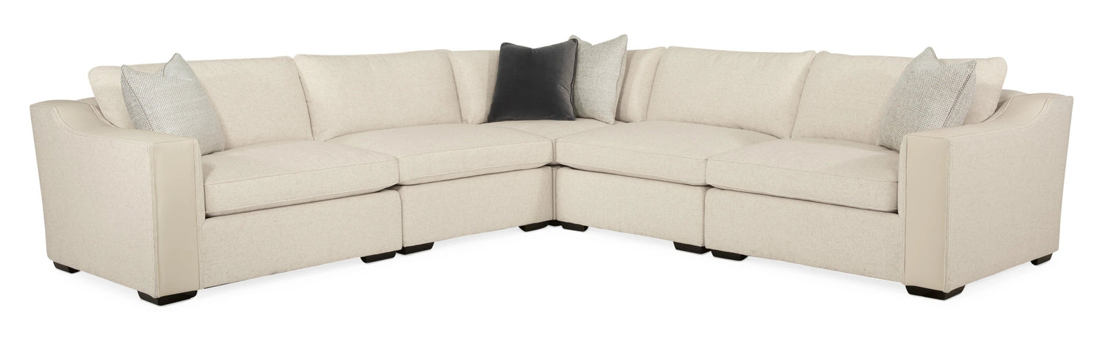 Caracole Back On Track Sectional Components – room setting