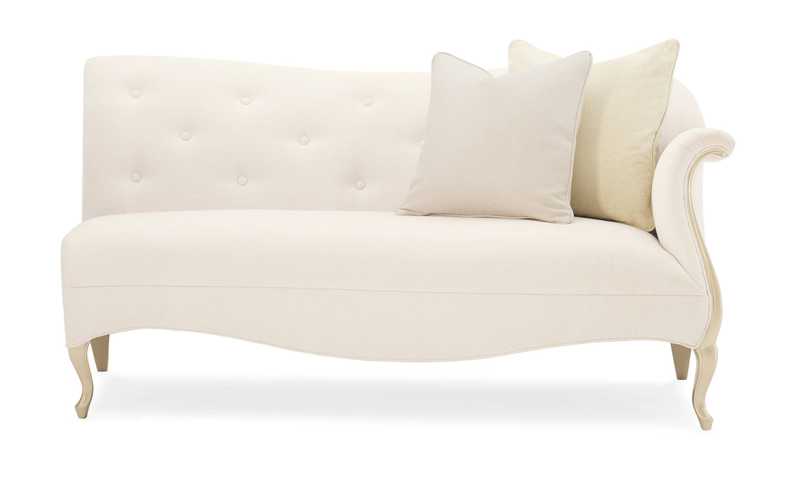 Caracole Two To Tango Right-Arm Facing Loveseat – angle view