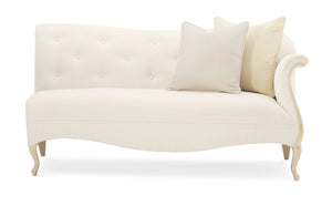 Caracole Two To Tango Right-Arm Facing Loveseat – angle view