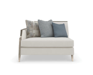 Caracole X Factor Left-Arm Facing Loveseat – angle view