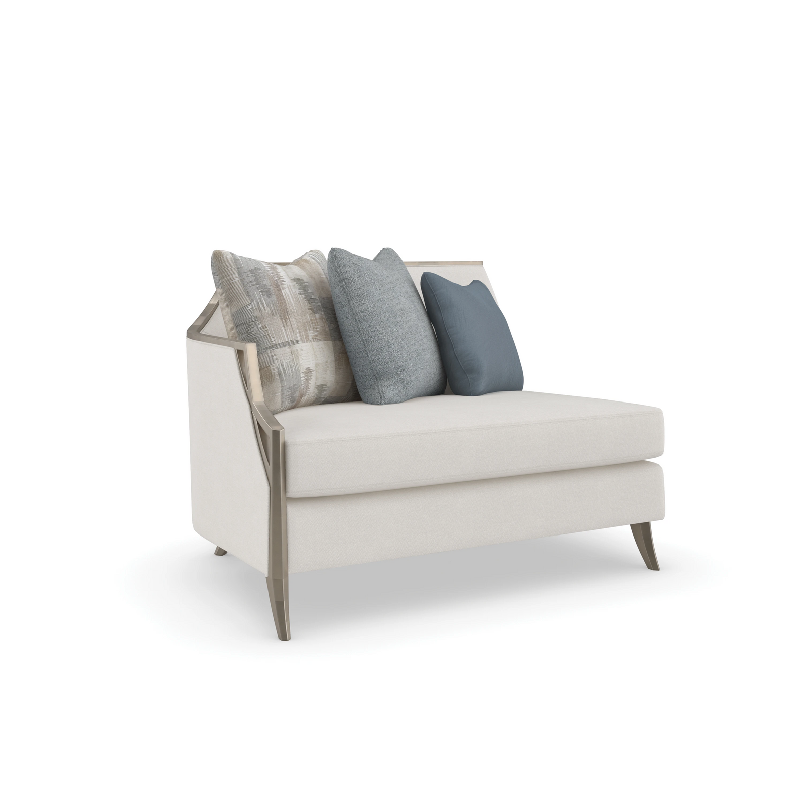 Caracole X Factor Left-Arm Facing Loveseat – back view