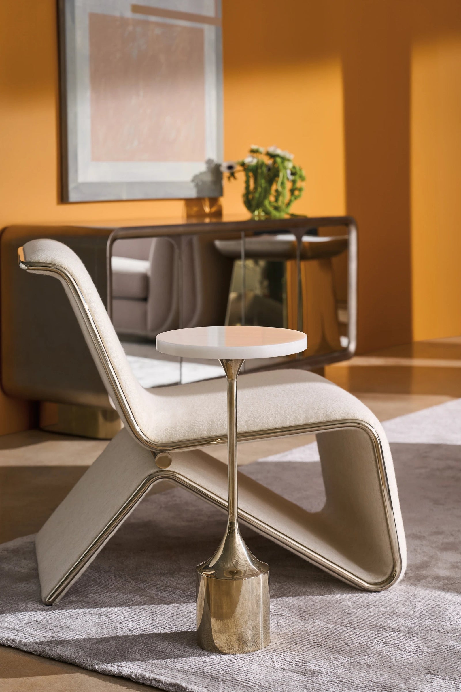 Caracole Parallax Accent Chair – detail