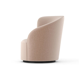 Caracole Whorl Swivel Chair – front view
