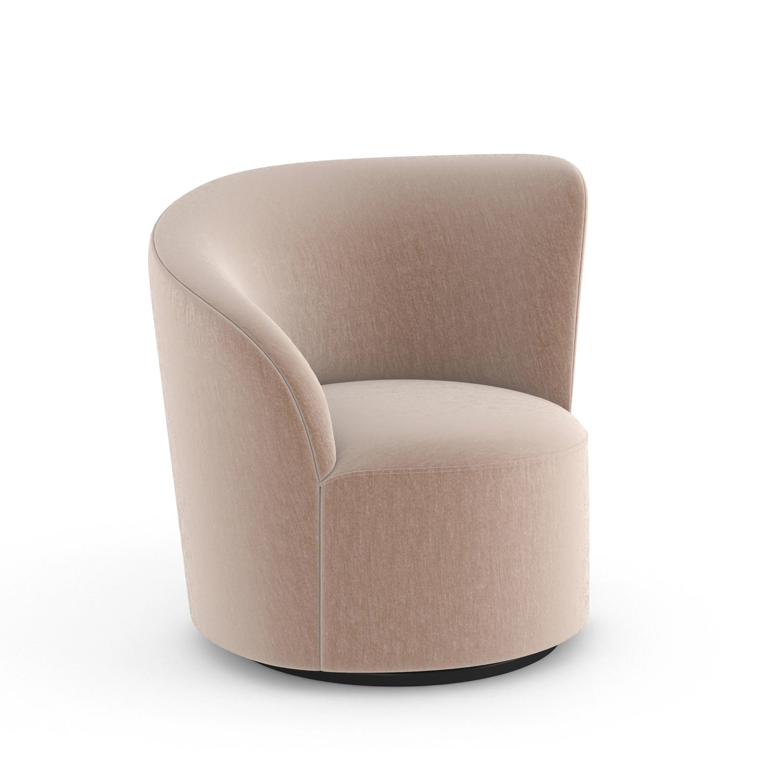 Caracole Whorl Swivel Chair – room setting
