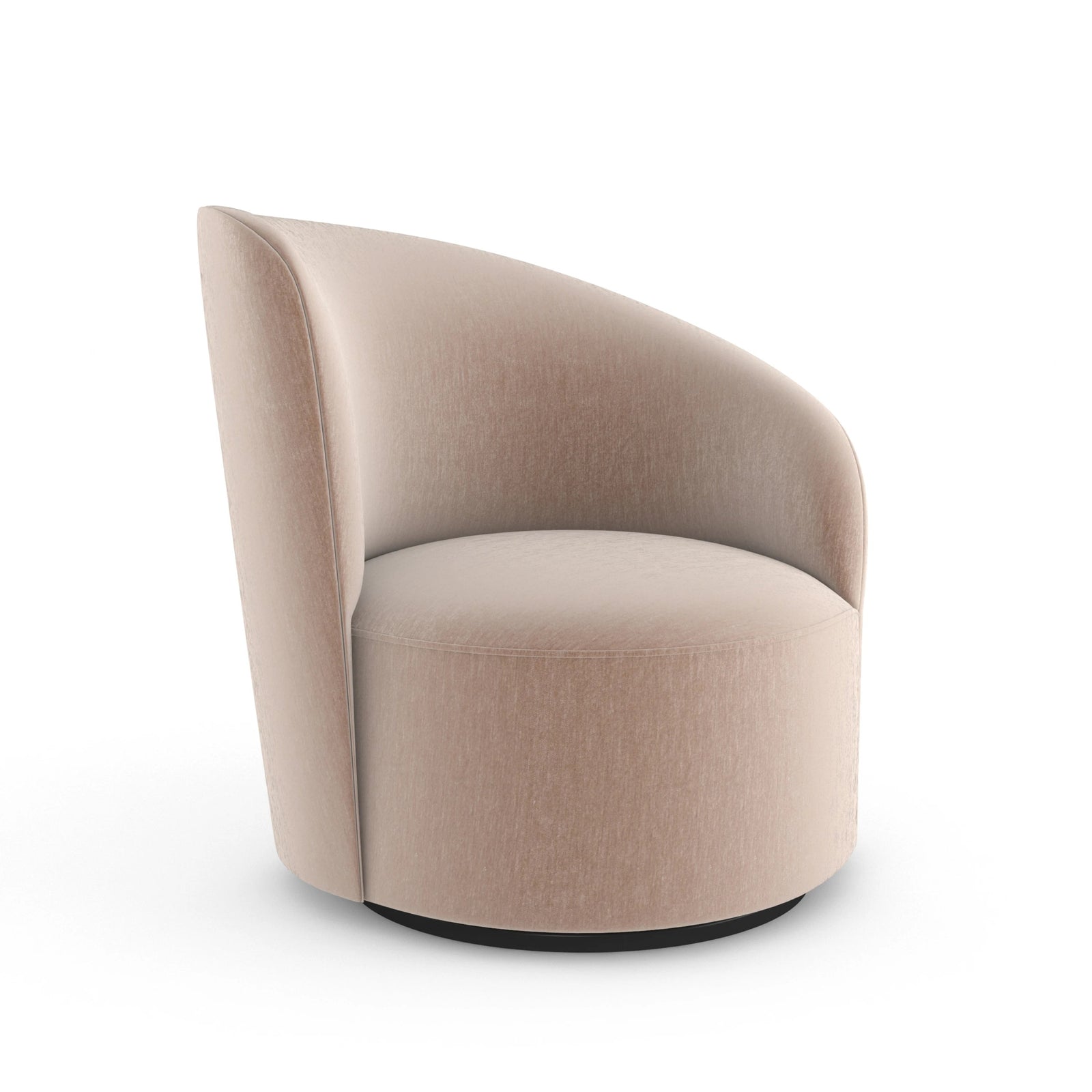 Caracole Whorl Swivel Chair – top view