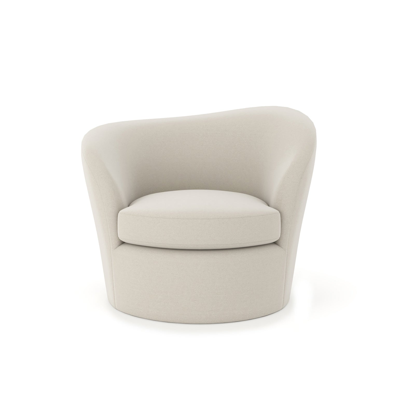 Caracole Quasi Swivel Chair – front view