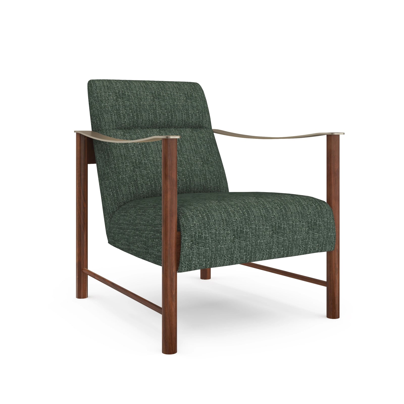 Caracole Slant Accent Chair – side view