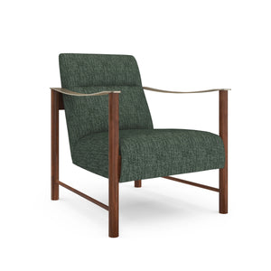 Caracole Slant Accent Chair – side view