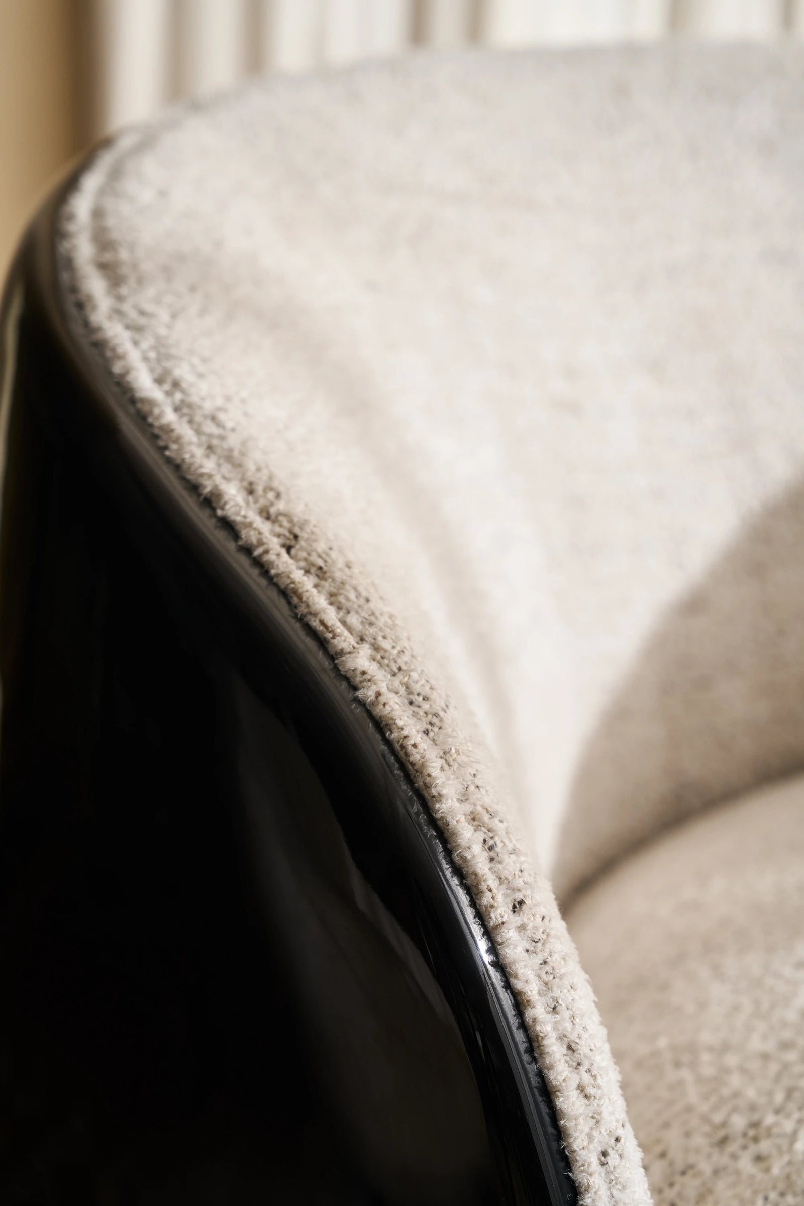 Caracole Cuff Swivel Chair – side view