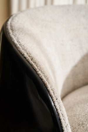 Caracole Cuff Swivel Chair – side view