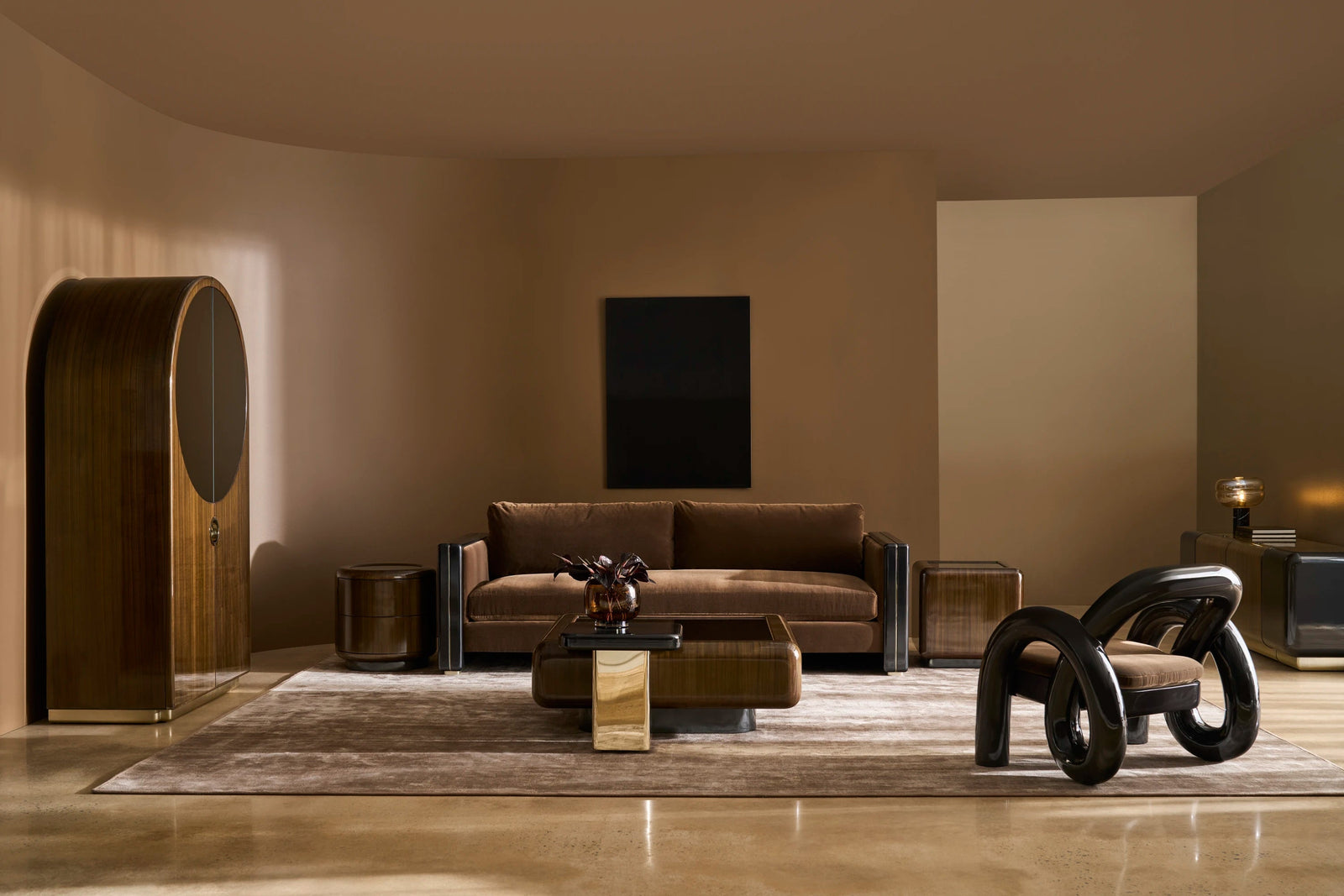 Caracole Gelee Sofa – angle view