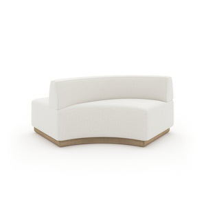 Caracole Crescent Sectional Components – front view
