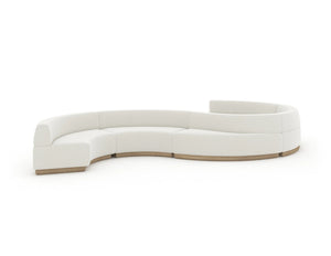 Caracole Crescent Sectional Components – room setting