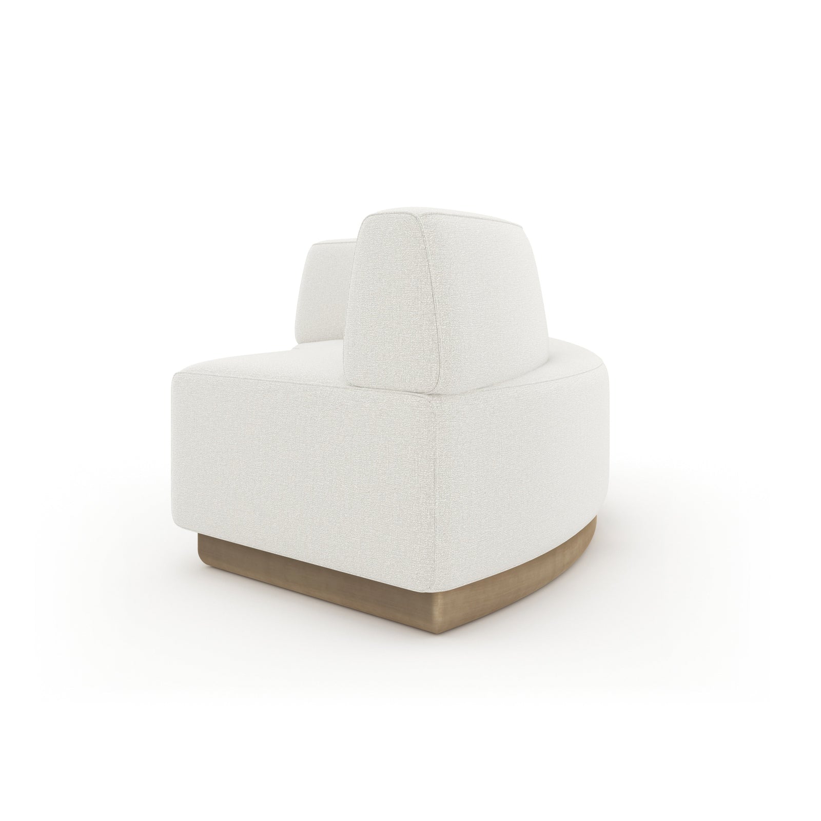 Caracole Crescent Sectional Components – top view