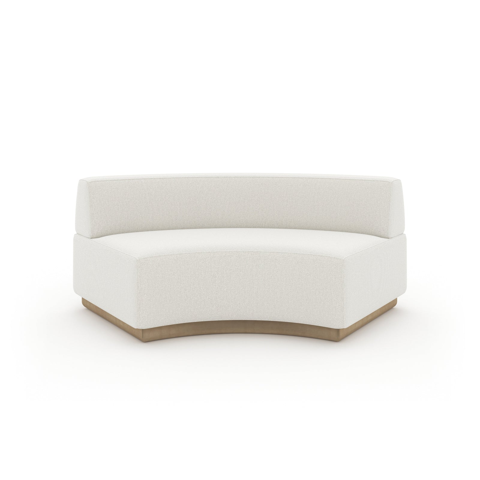 Caracole Crescent Sectional Components – front view
