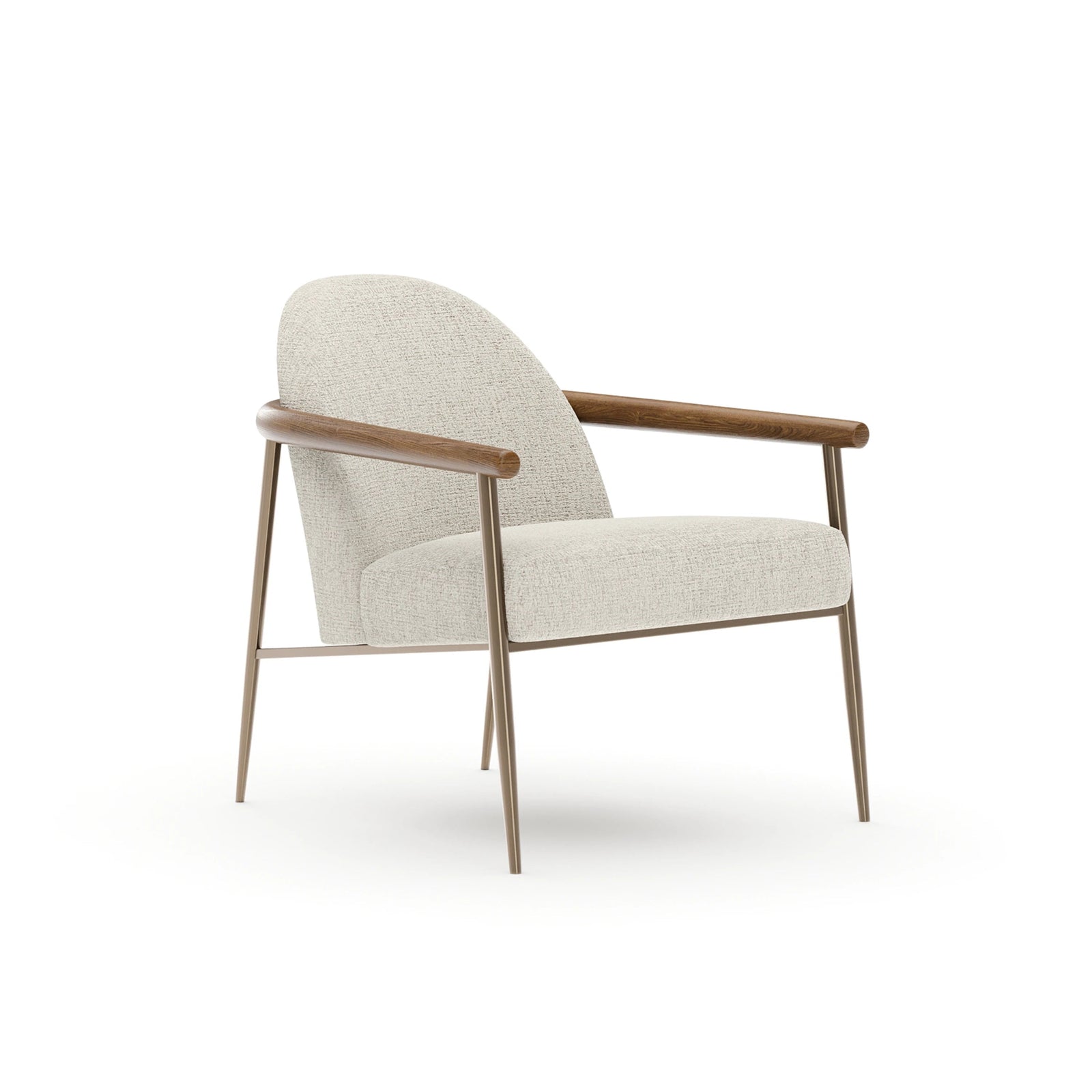 Caracole Altura Lounge Chair – angle view