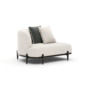 Caracole Madera Sectional Components – angle view