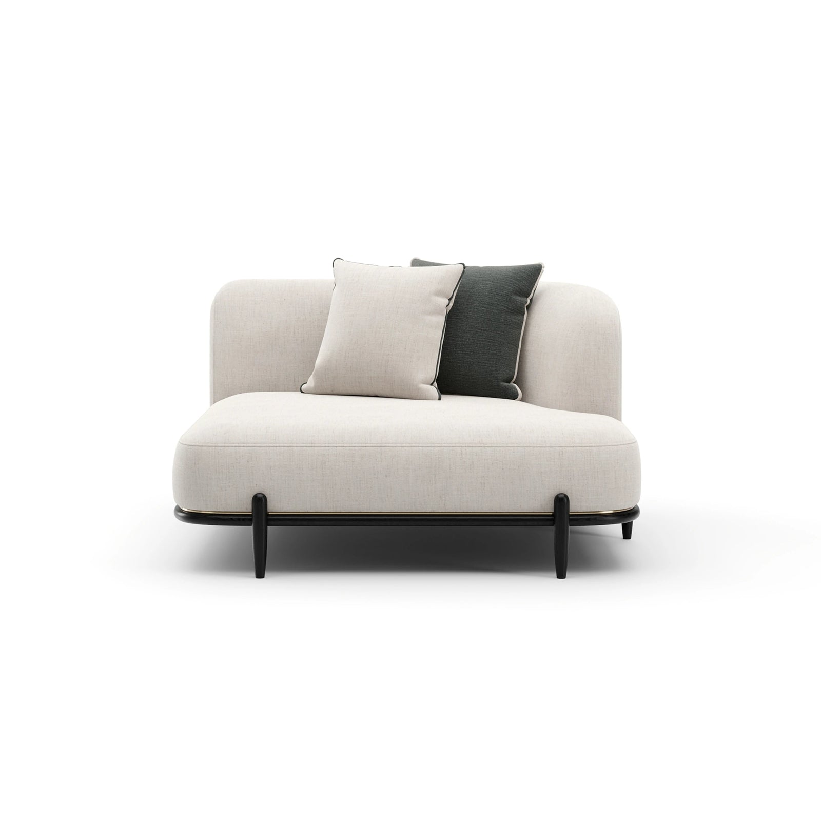 Caracole Madera Sectional Components – front view