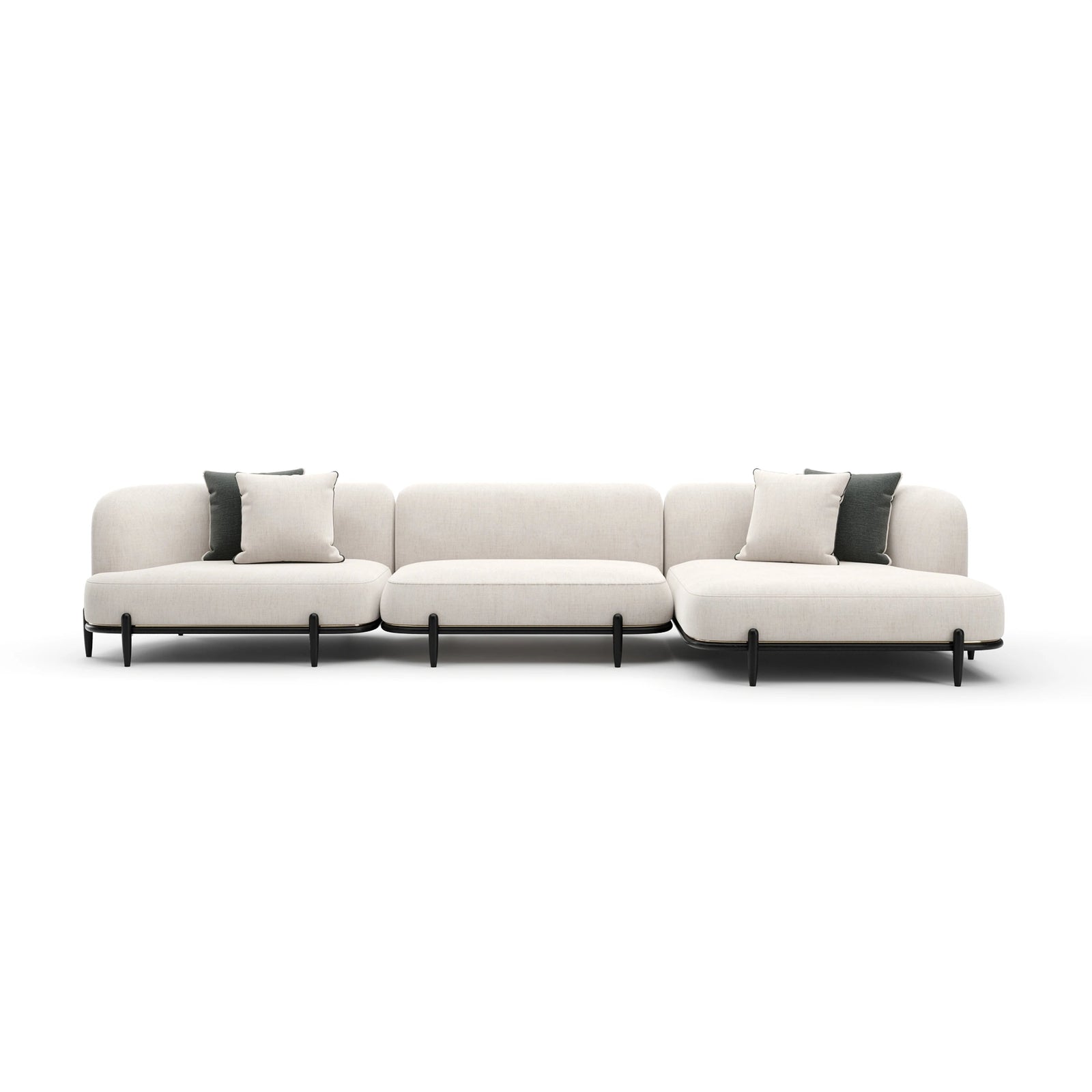 Caracole Madera Sectional – front view