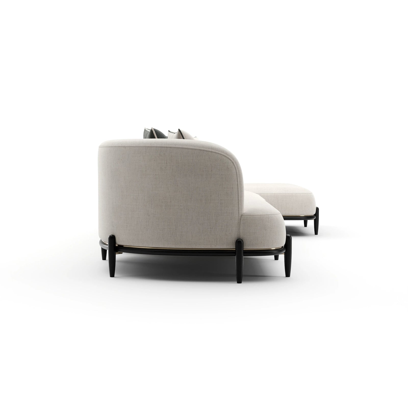 Caracole Madera Sectional – view 9