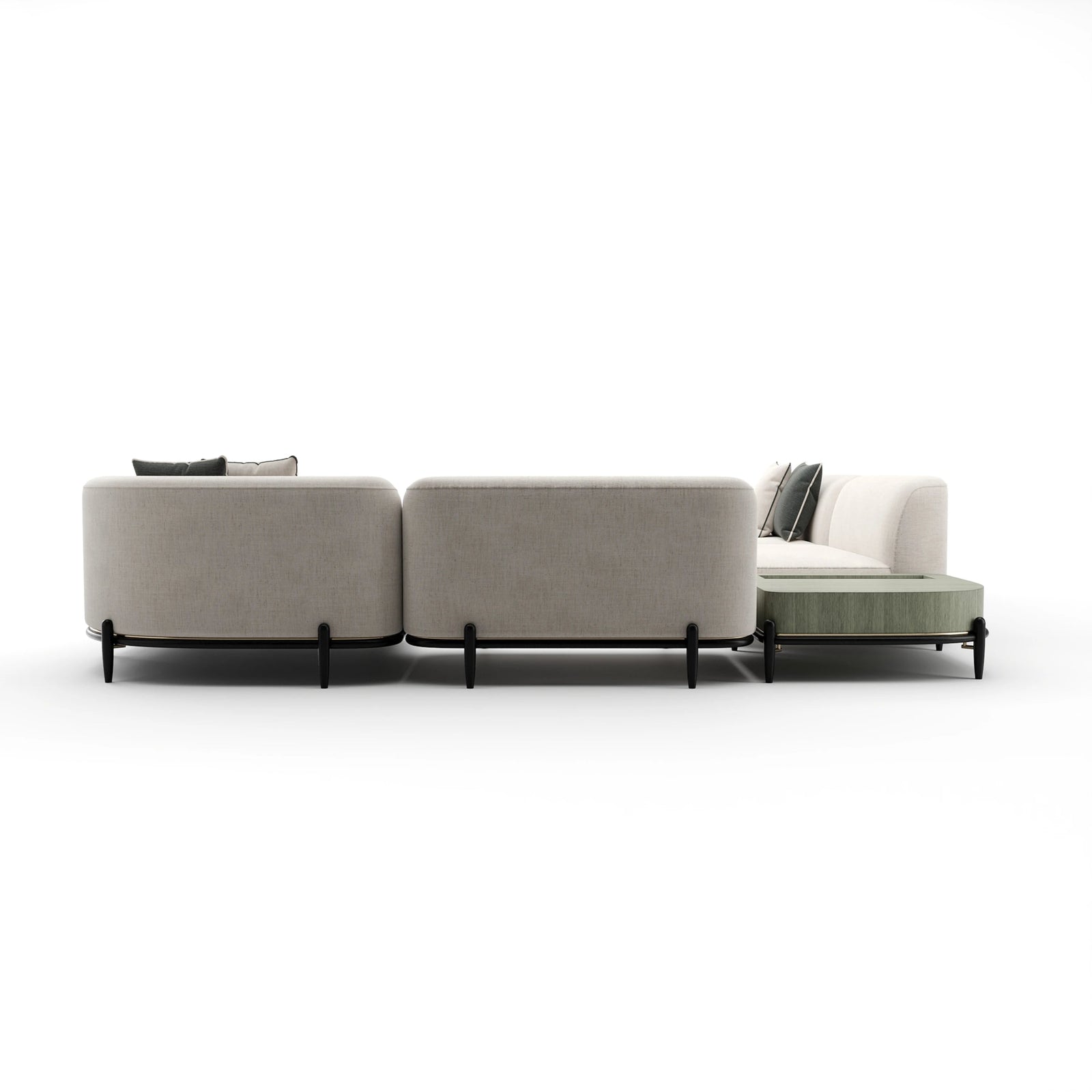 Caracole Madera Sectional – view 13