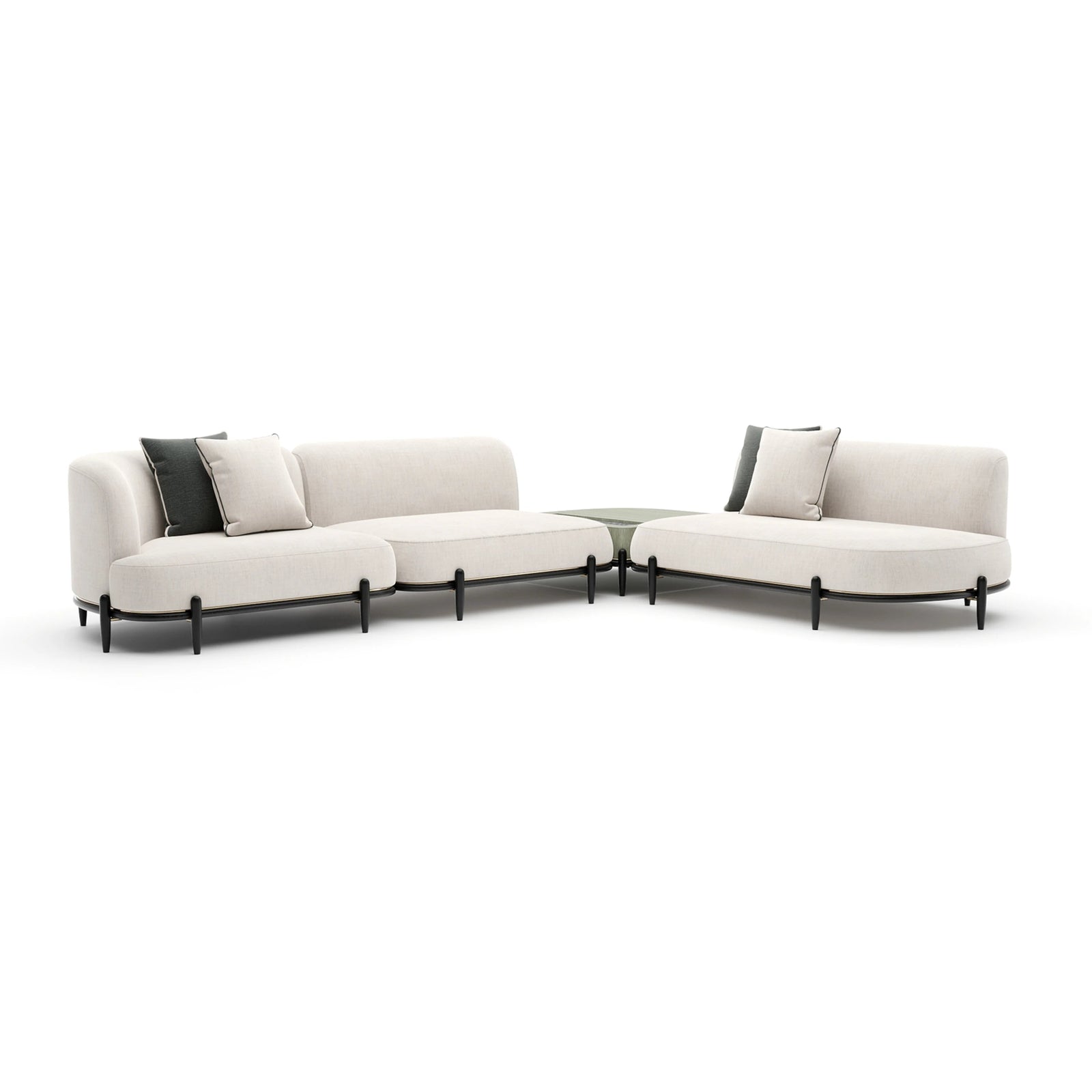 Caracole Madera Sectional – view 14