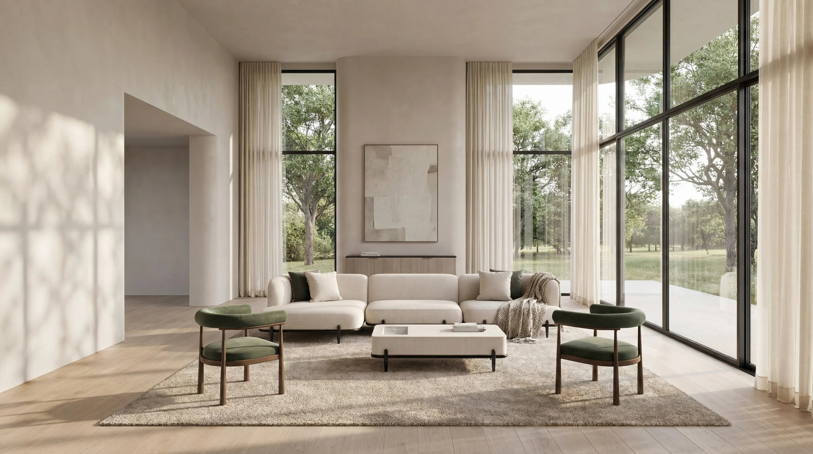 Caracole Madera Sectional – view 17